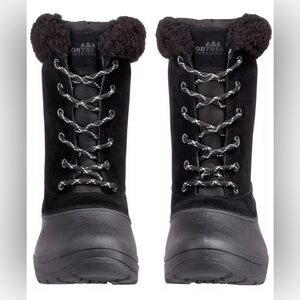 Northeast Outfitters Women’s PAC 200g Winter Boots, Black Size 9 – Brand New